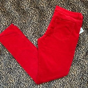 Tripp NYC distressed corduroy skinny jeans